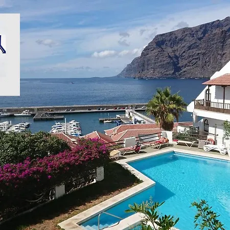 Apartman Mit Sonnenterrasse Und Panorama - Meerblick, 5 Min. Von Hafen + Acantilado de los Gigantes