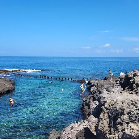 Mit Sonnenterrasse Und Panorama - Meerblick, 5 Min. Von Hafen + Apartman Acantilado de los Gigantes